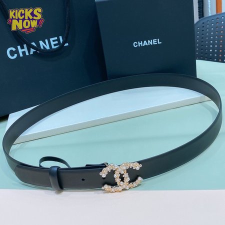 Chanel Calfskin Belt 3.0cm