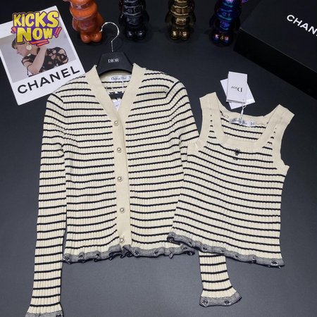 Dior Tank top And Cardigan