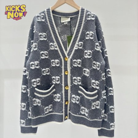 Gucci V-Neck Cardigan Sweater