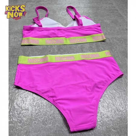 Moschino Pink Two-Piece Swimsuit