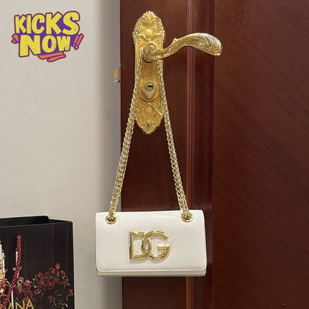 Dolce & Gabbana Polished Calfskin 3.5 Phone Bag