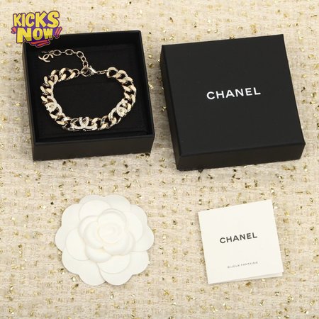 Chanel Gold and Diamond Bracelet