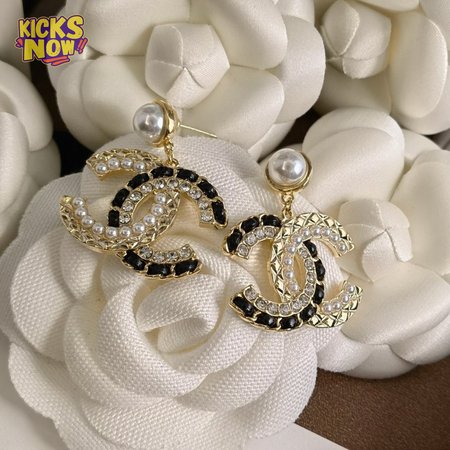 Chanel Pearl CC Earrings