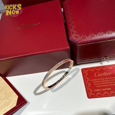 Cartier Love Bracelet 18k White Gold Diamonds