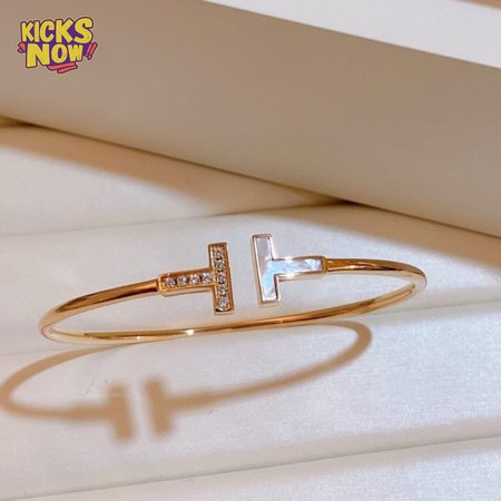 Tiffany & Co. T Wire Bracelet 18K