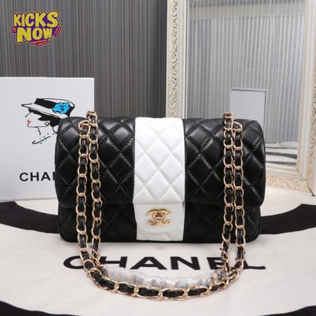 Chanel Bicolor Classic Single Flap Bag