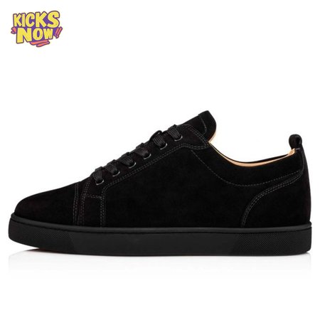 Christian Louboutin Black Louis Junior Sneakers