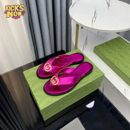 Gucci Women Slippers Men Sandals