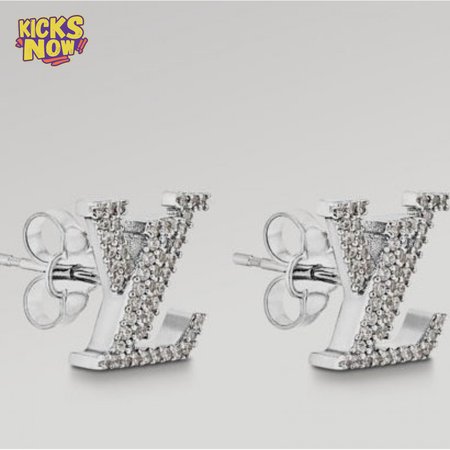 iconic earrings silver/rhinestone