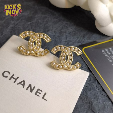 Chanel Pearl Earrings