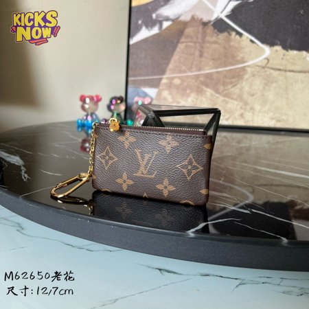 key pouch monogram brown