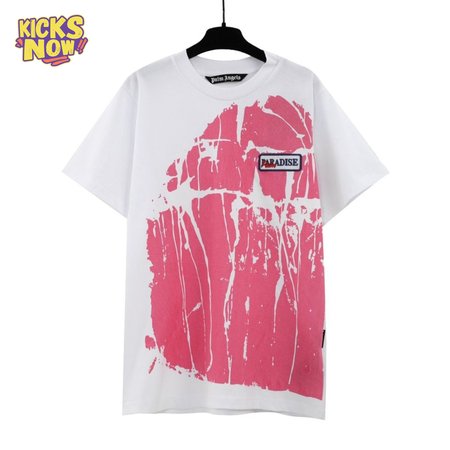 Palm Angels Men's Logo-patch Cotton T-shirt