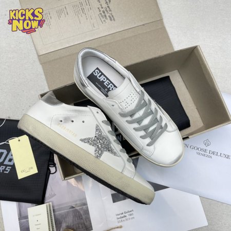 Golden Goose Super-Star Glitter Sneaker