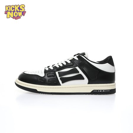 Amiri Skel Top Low Black White Sneaker