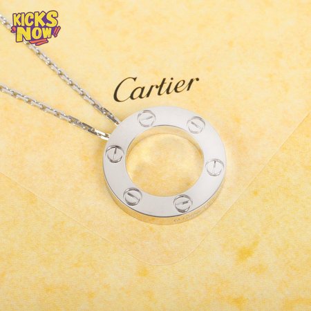 Cartier Love Necklace - 18k White Gold
