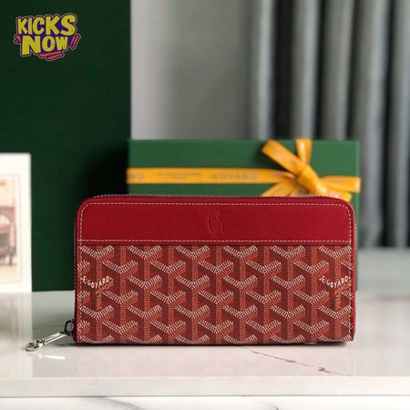 Goyard Matignon Wallet GM Red