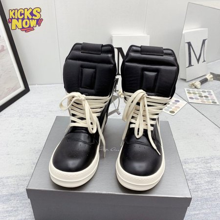 Rick Owens Phlegethon Geobasket Black Milk
