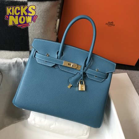 Hermes Birkin Blue