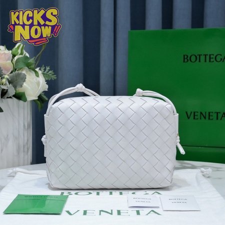 Bottega Veneta Loop Camera Bag Bone