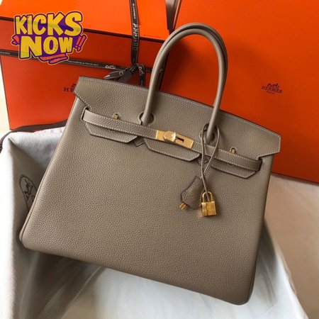 Hermes Birkin 30 Etoupe Togo Birkin Gold Taupe Bag