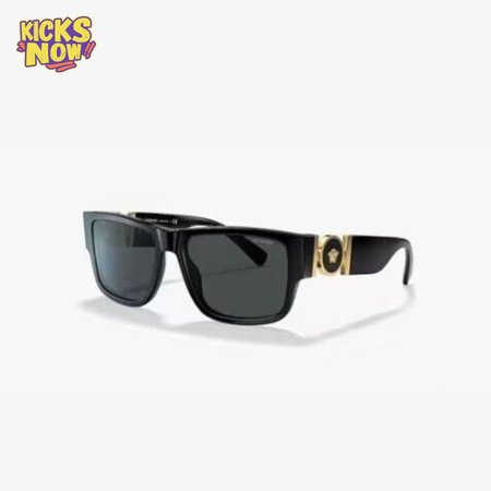 Versace Squared Medusa Medallion Sunglasses