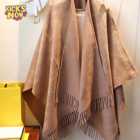 Fendi Reversible Cape Shawl