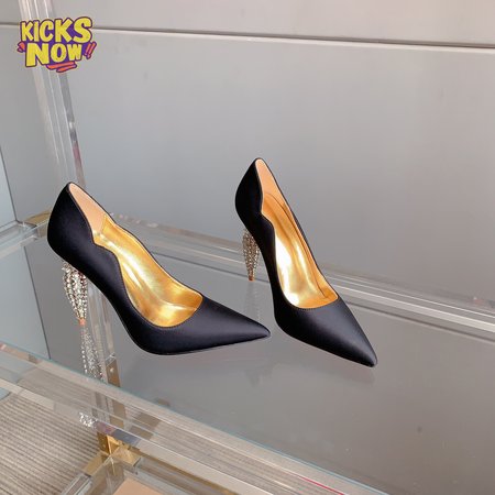 Christian Louboutin Women's Lipstrass 100 Satin Pump