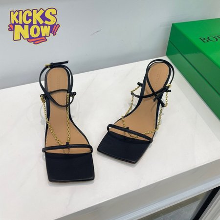 Bottega Veneta Stretch Strap Sandal Black 35-39