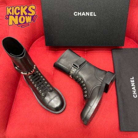 Chanel Ankle Boots Black 35-40