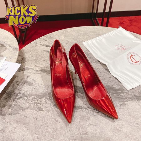 Christian Louboutin Kate 100mm Pumps Mirror Patent Calf 34-44